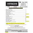 HITACHI 50V500 Owner's Manual cover photo