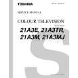 TOSHIBA 21A3E/TR, Service Manual cover photo