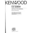 KENWOOD CD-3280M Owner's Manual cover photo