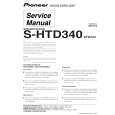 PIONEER S-HTD340/XTW/UC Service Manual cover photo