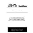 ALPINE 3527S Service Manual cover photo