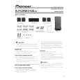 PIONEER S-FCRW3100-K/XTWUC Owner's Manual cover photo