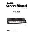 CASIO CTK650 Service Manual cover photo