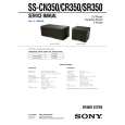 SONY SSSR350 Service Manual cover photo