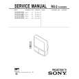 SONY KPEF61HK2 Service Manual cover photo