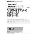 PIONEER VSX-917V-K/KUXJ/CA Service Manual cover photo