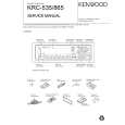 KENWOOD KRC535 Service Manual cover photo