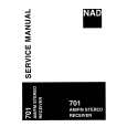 NAD 701 Service Manual cover photo