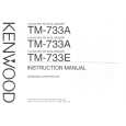 KENWOOD TM-733A Owner's Manual cover photo