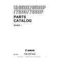 CANON IR7200 Parts Catalog cover photo