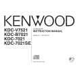 KENWOOD KDC-B7021 Owner's Manual cover photo