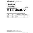 PIONEER HTZ-363DV/LFXJ Service Manual cover photo