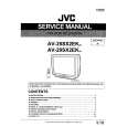 JVC AV-25SX2 Service Manual cover photo