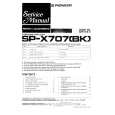 PIONEER SP-X707 (BK) Service Manual cover photo