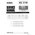 AIWA XS81M Service Manual cover photo