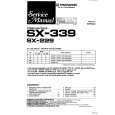 PIONEER SX339 Service Manual cover photo