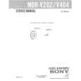 SONY MDRV202 Service Manual cover photo