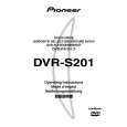 PIONEER DVRS201 Owner's Manual cover photo