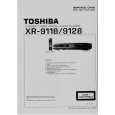 TOSHIBA XR9118 Service Manual cover photo