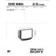 SONY KVG2915D Service Manual cover photo