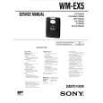 SONY WMEX5 Service Manual cover photo