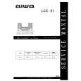 AIWA FX01 Service Manual cover photo