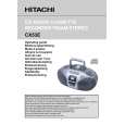 HITACHI CX53E Owner's Manual cover photo