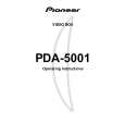 PIONEER PDA5001 Service Manual cover photo