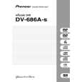 PIONEER DV-686A-S/RTXTL Owner's Manual cover photo