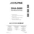 ALPINE DHAS680 Owner's Manual cover photo