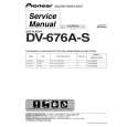 PIONEER DV-6700A-G/RAXCN Service Manual cover photo