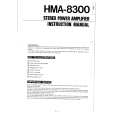 HITACHI HMA-8300 Owner's Manual cover photo