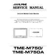 ALPINE TMEM750/A Service Manual cover photo