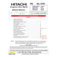 HITACHI 60V710 Service Manual cover photo