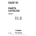 CANON DADF-G1 Parts Catalog cover photo