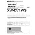 PIONEER XW-DV1WS/LFWXJ Service Manual cover photo