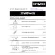 HITACHI 27MMV40B Owner's Manual cover photo