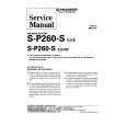 PIONEER SP260S XJI/E Service Manual cover photo