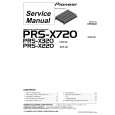 PIONEER PRS-X220/XH/EW Service Manual cover photo