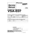 PIONEER VSA-E07 Service Manual cover photo