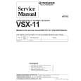 PIONEER VSX11 Service Manual cover photo