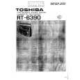 TOSHIBA RT6390 Service Manual cover photo