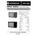 HITACHI CTP207 Service Manual cover photo