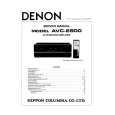 DENON AVC-2800 Service Manual cover photo