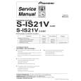 PIONEER S-IS21V/XJI/E Service Manual cover photo