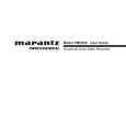 MARANTZ PMD620 Owner's Manual cover photo