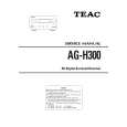 TEAC AG-H300 Service Manual cover photo
