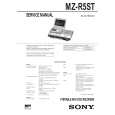 SONY MZR5ST Service Manual cover photo