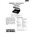 ONKYO CP1116A Service Manual cover photo