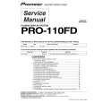 PIONEER PRO-110FD Service Manual cover photo